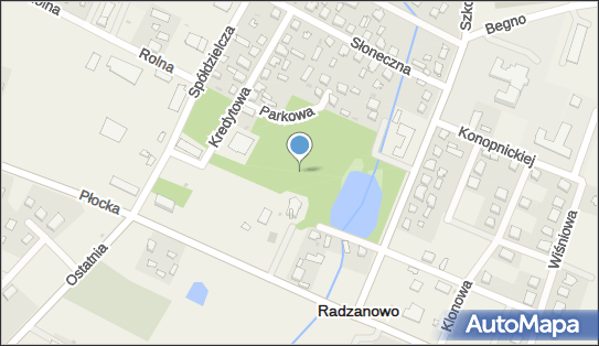 Park im. Jana Kochanowskiego, Płocka 28, Radzanowo 09-451 - Park, Ogród