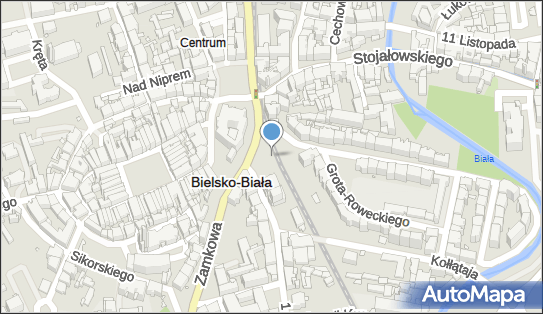 Park, Ogród, DW 942, Zamkowa, Bielsko-Biała - Park, Ogród
