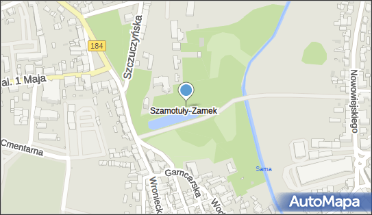 Park Zamkowy, Wroniecka, Szamotuły 64-500 - Park, Ogród