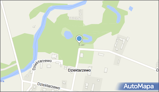 Podworski, Dziektarzewo, Dziektarzewo 09-130 - Park, Ogród