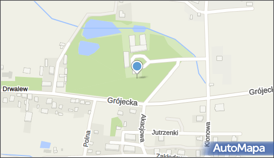 Podworski, Grójecka 10a, Drwalew 05-651 - Park, Ogród