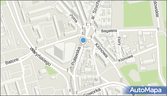 1 miejsce, Puławska 1A, Mokotów - Parking dla niepełnosprawnych