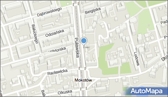 1 miejsce, Puławska 81, Mokotów - Parking dla niepełnosprawnych