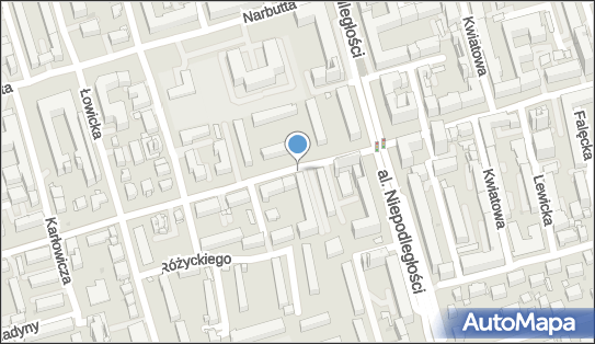 1 miejsce, Madalińskiego 67b, Mokotów - Parking dla niepełnosprawnych