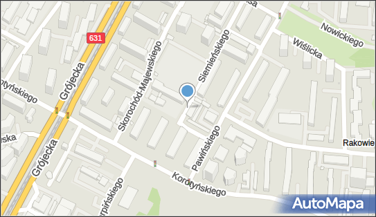 1 miejsce, Józefa Siemieńskiego 21, Warszawa 02-106 - Parking dla niepełnosprawnych