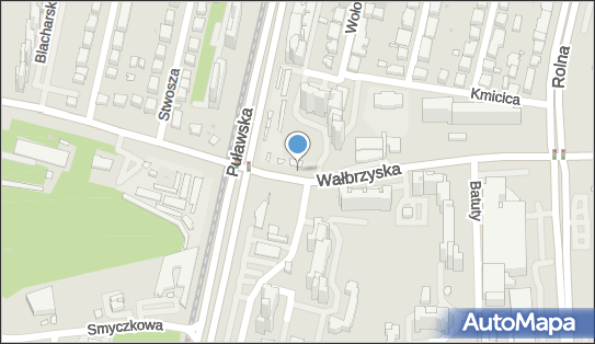 1 miejsce, Wałbrzyska 48A, Warszawa 02-739 - Parking dla niepełnosprawnych