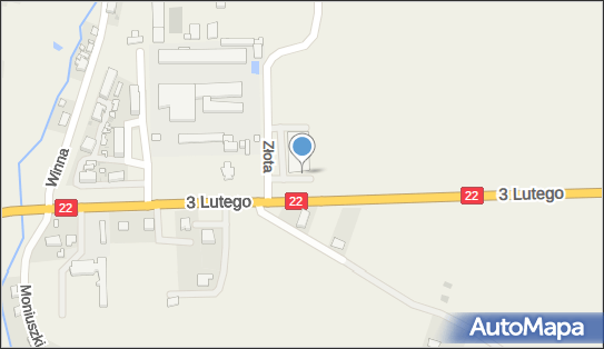 1 miejsce, 3 Lutego 60, Słońsk 66-436 - Parking dla niepełnosprawnych