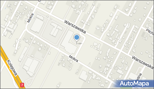 1 miejsce, Warszawska 201/203, Kiełpin Poduchowny 05-092 - Parking dla niepełnosprawnych