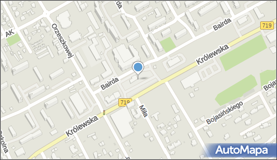 1 miejsce, DW 719, Królewska 60A, Grodzisk Mazowiecki 05-825 - Parking dla niepełnosprawnych