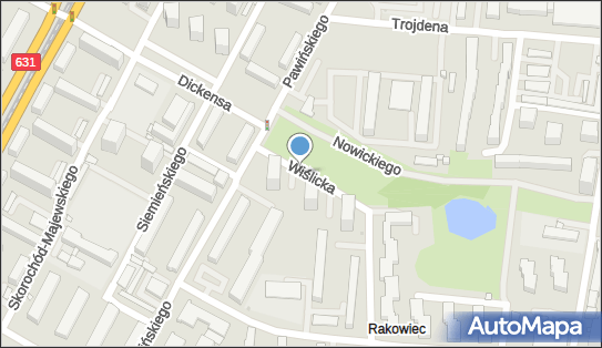 1 stanowisko, Wiślicka 5, Warszawa 02-114 - Parking dla niepełnosprawnych
