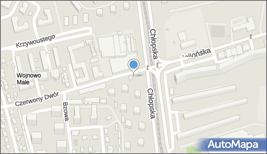 2 miejsca, Czerwony Dwór 27, Gdańsk - Parking dla niepełnosprawnych