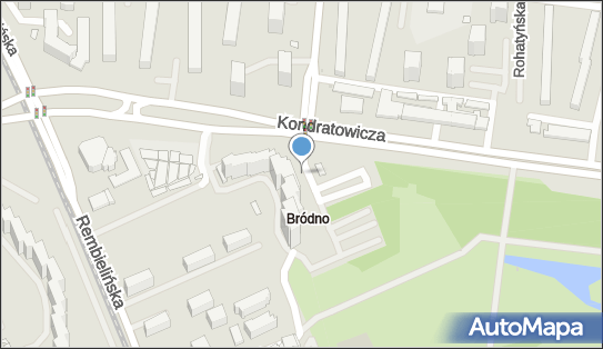 2 miejsca, Łabiszyńska/Kondratowicza 4A, Targówek - Parking dla niepełnosprawnych