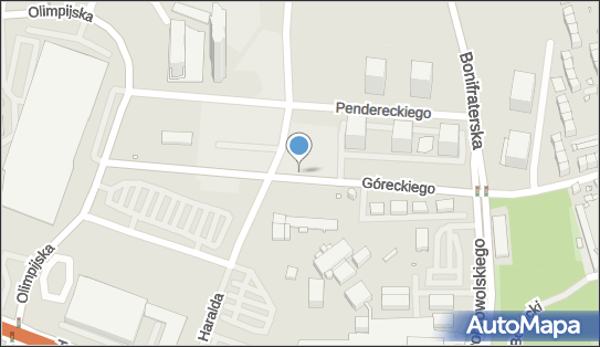 2 miejsca, Henryka Mikołaja Góreckiego, Katowice 40-204 - Parking dla niepełnosprawnych