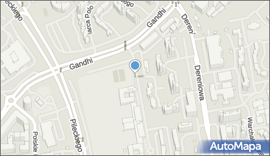 3 miejsca, Ludwika Hirszfelda, Warszawa 02-776 - Parking dla niepełnosprawnych