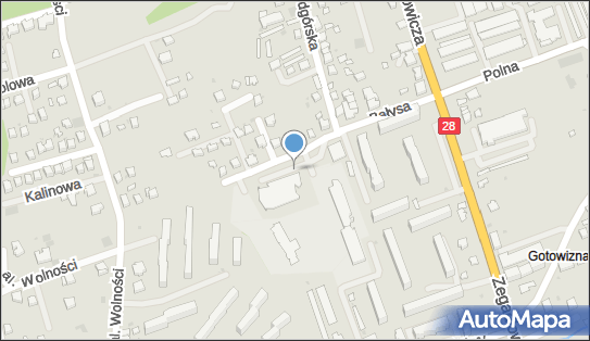 3 miejsca, Bałysa Wincentego 1, Wadowice 34-100 - Parking dla niepełnosprawnych