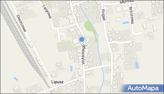 Parking dla niepełnosprawnych, Wybickiego Józefa, gen. 7, Lipusz 83-424 - Parking dla niepełnosprawnych