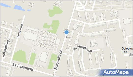 Parking dla niepełnosprawnych, Zbrowskiego Stanisława 106s, Radom 26-615 - Parking dla niepełnosprawnych