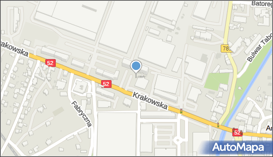 Parking dla niepełnosprawnych, Krakowska 140, Andrychów - Parking dla niepełnosprawnych