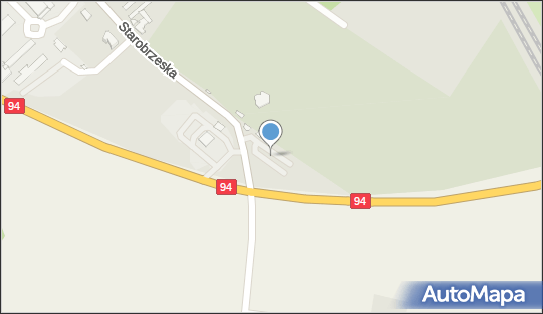 Cmentarz komunalny, Starobrzeska, Brzeg 49-300 - Parking