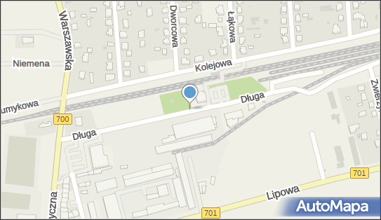 K+R, Długa, Płochocin 05-860 - Parking