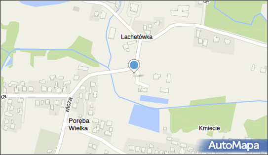Parking, pl. ks. Hanusiaka, Poręba Wielka - Parking