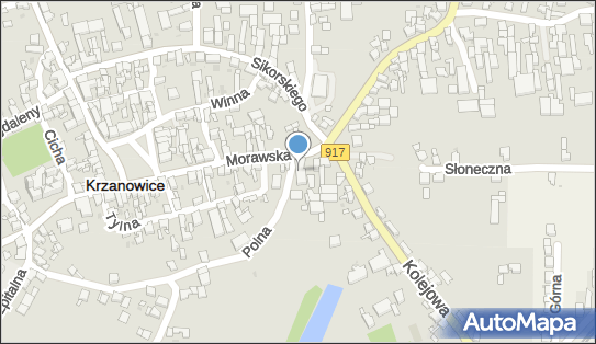 Parking, Morawska 3, Krzanowice - Parking