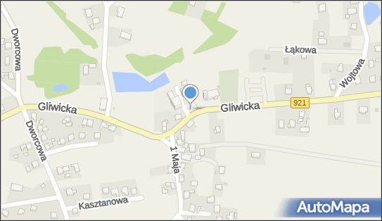 Parking, Gliwicka921, Stanica 44-145 - Parking