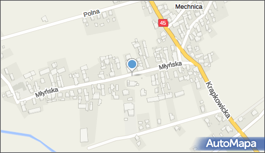 Parking, Młyńska, Mechnica 47-214 - Parking