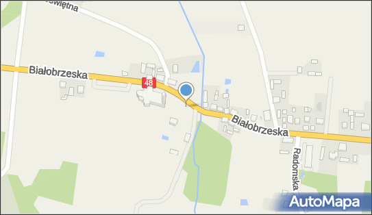 Parking, DK48, Białobrzeska, Stromiec 26-804 - Parking