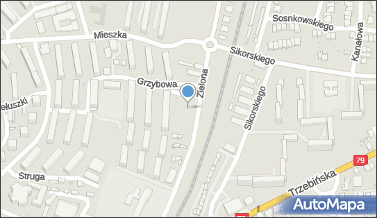 Parking, Zielona 29, Chrzanów 32-500 - Parking