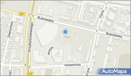 Parking, Weigla Rudolfa, Poznań od 60-001 do 60-965, od 61-001 do 61-897 - Parking