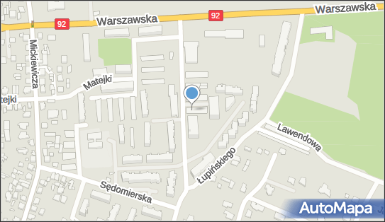 PARKING, Warszawska, Mińsk Mazowiecki - Parking