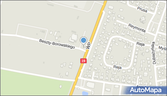 Parking, Beszty-Borowskiego Antoniego, bł. ks., Bielsk Podlaski 17-100 - Parking