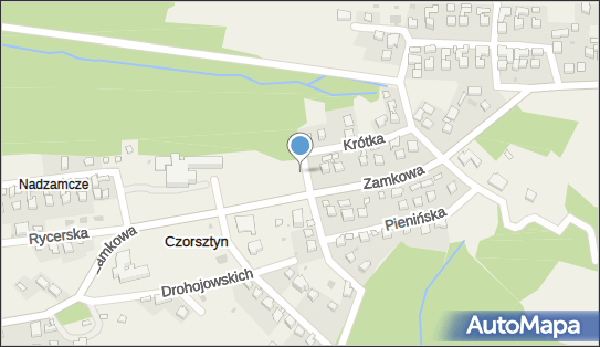 Parking, Krótka, Czorsztyn 34-440 - Parking