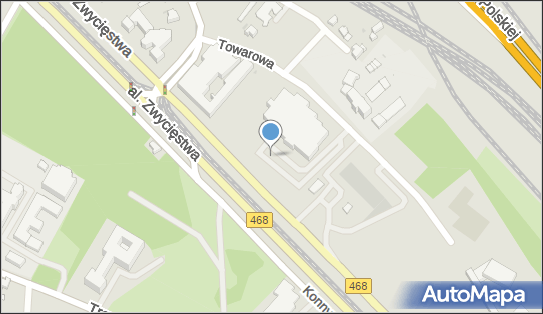 Parking, Aleja Zwycięstwa, Gdańsk - Parking