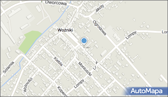 Parking, Krakowska, Woźniki 42-289 - Parking