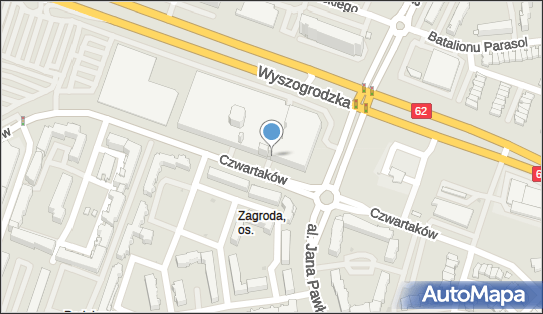 podziemny, Wyszogrodzka 144, Płock 09-410 - Parking