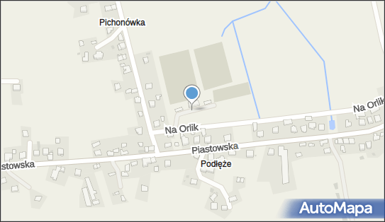 Przy boisku Piast Wołowice, Wołowice 527, Wołowice 32-070 - Parking
