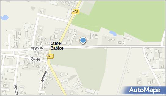 Przy cmentarzu, Dobrzańskiego-Hubala, Stare Babice 05-082 - Parking