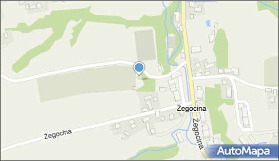 przy cmentarzu, Żegocina, Żegocina 32-731 - Parking