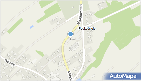 przy kościele, DW877, Adama Mickiewicza, Żołynia 37-110 - Parking