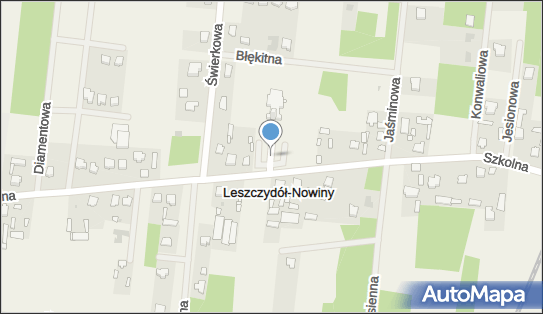 Przy kościele, Szkolna 56, Leszczydół-Nowiny 07-202 - Parking