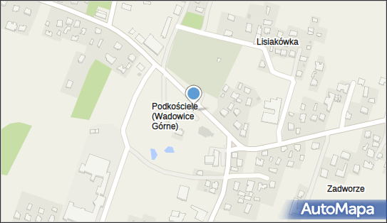 Przy kościele, Wadowice Górne, Wadowice Górne 39-308 - Parking