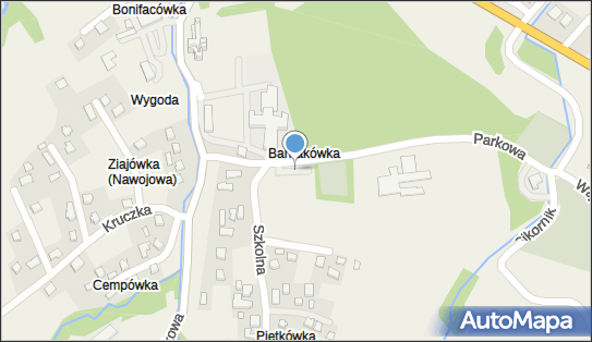 Przy szkole, Parkowa, Nawojowa 33-335 - Parking