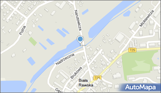 stawy rybackie-parking 150 m od drogi, Narutowicza Gabriela 96-230 - Parking