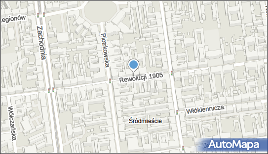 nr 15, Rewolucji 1905 r. 4, Łódź - Parkomat