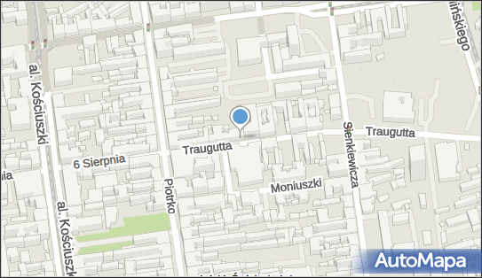 nr 82, gen. Romualda Traugutta 4, Łódź - Parkomat