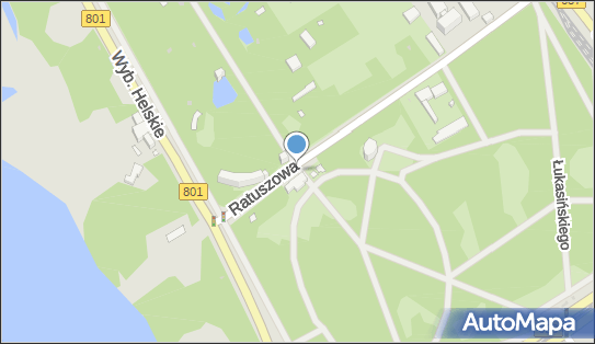 Parkomat, al. Lisieckiego, Warszawa - Parkomat