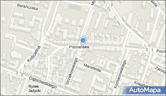 Parkomat, Poznańska 25, Poznań 60-850 - Parkomat