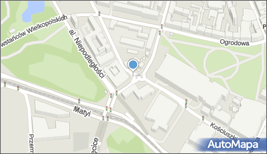 Parkomat, Kościuszki Tadeusza, gen., Poznań 60-919, 60-920, 60-941, 60-942, 61-715, 61-716, 61-717, 61-890, 61-891, 61-892 - Parkomat